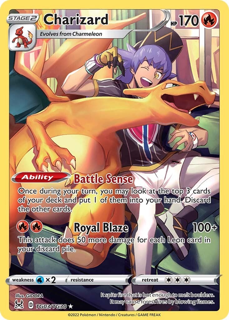 Charizard (TG03/TG30) [Sword & Shield: Lost Origin] | Infinity Cards & Collectibles