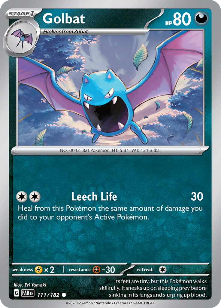 Golbat (111/182) [Scarlet & Violet: Paradox Rift] | Infinity Cards & Collectibles