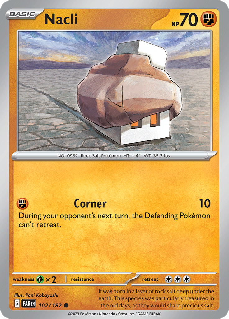 Nacli (102/182) [Scarlet & Violet: Paradox Rift] | Infinity Cards & Collectibles