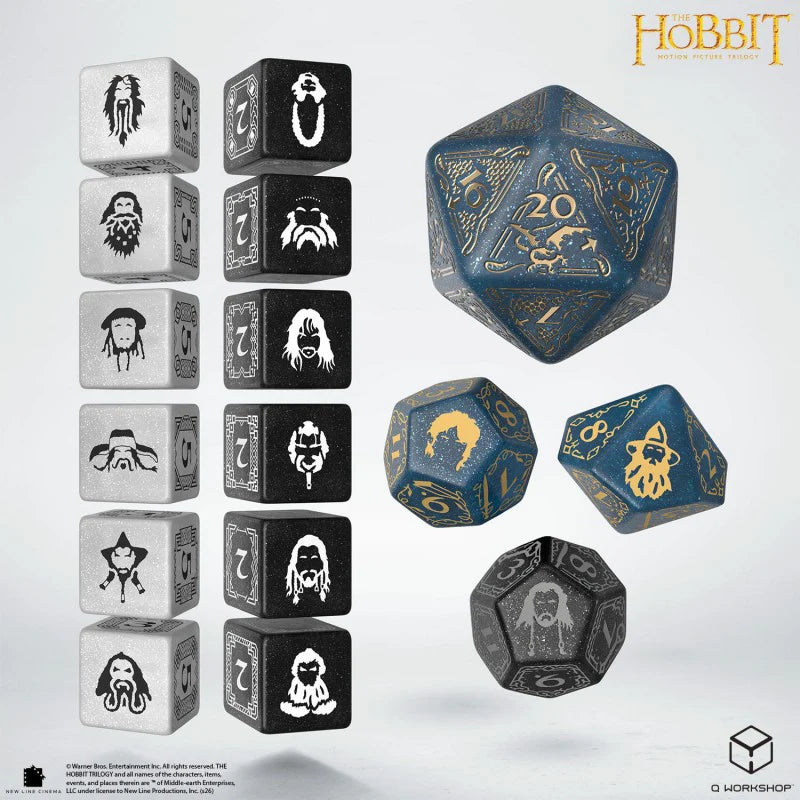 Q-Workshop - TCG Dice Set - The Hobbit - Aether Vale