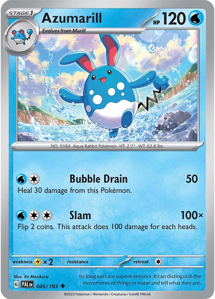 Azumarill (045/193) [Scarlet & Violet: Paldea Evolved] | Infinity Cards & Collectibles