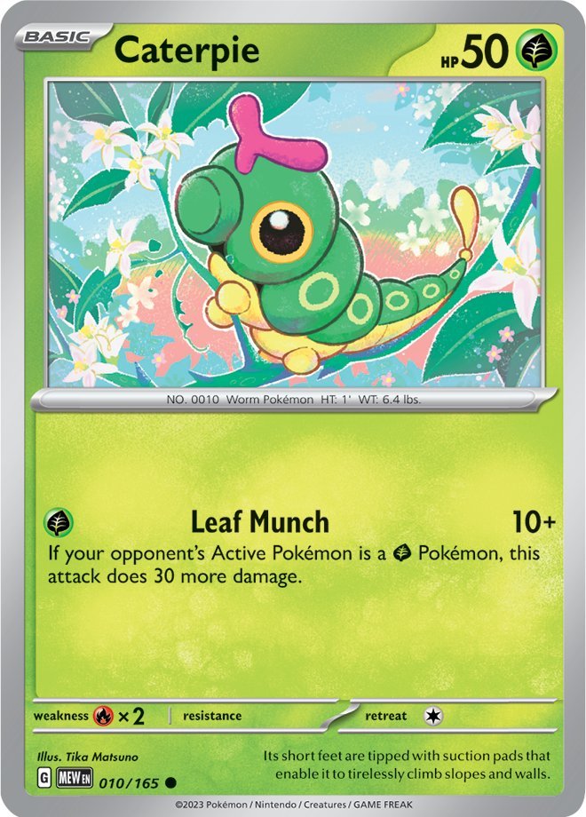 Caterpie (010/165) [Scarlet & Violet 151] | Infinity Cards & Collectibles