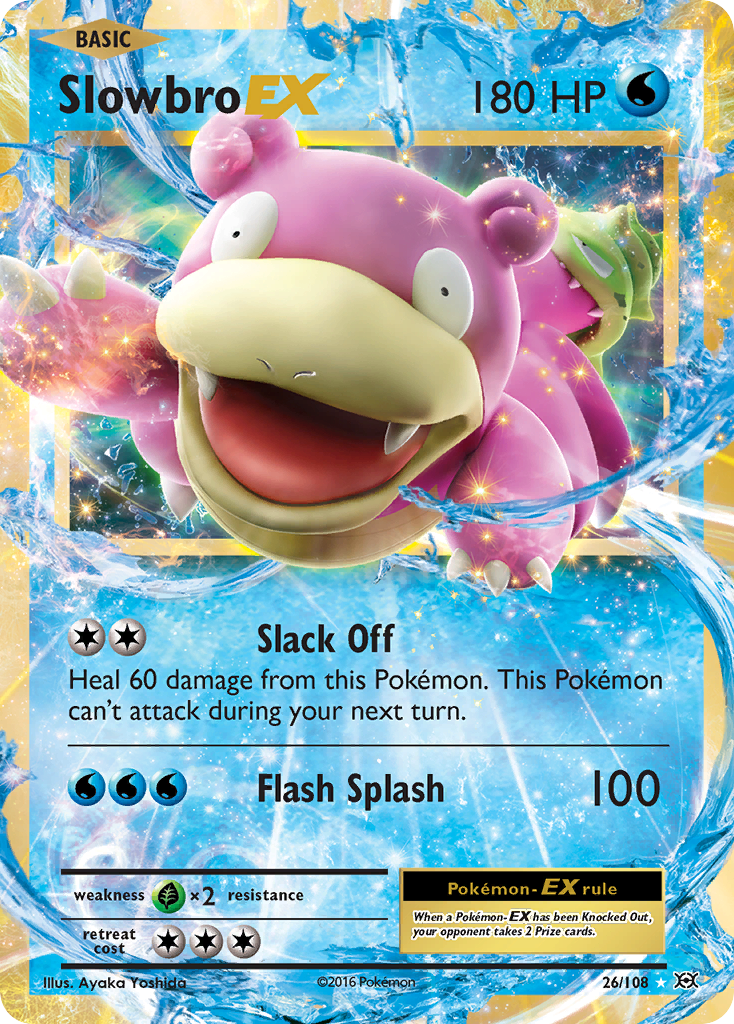 Slowbro EX (26/108) [XY: Evolutions] | Infinity Cards & Collectibles