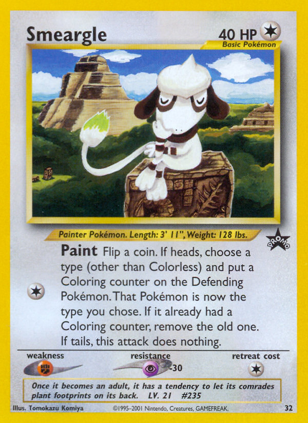 Smeargle (32) [Wizards of the Coast: Black Star Promos] | Infinity Cards & Collectibles