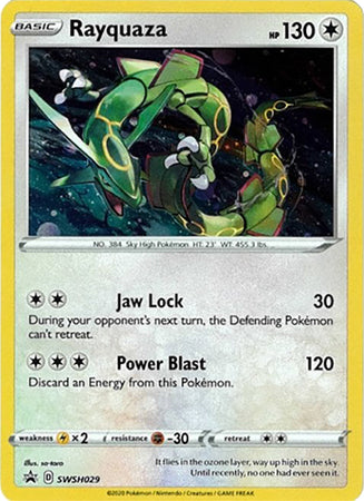 Rayquaza (SWSH029) [Sword & Shield: Black Star Promos] | Infinity Cards & Collectibles
