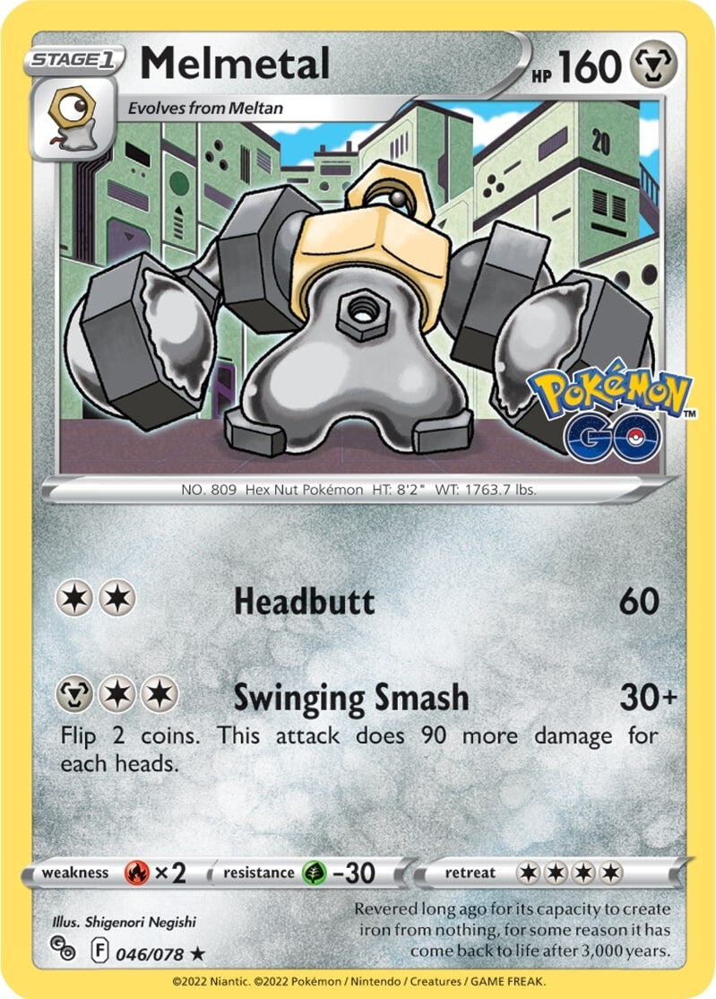 Melmetal (046/078) [Pokémon GO] | Infinity Cards & Collectibles