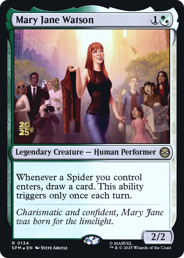 Mary Jane Watson [Wizards Play Network 2025] | Infinity Cards & Collectibles