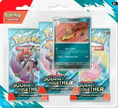 Pokemon - Journey Together - 3 Pack Blister - Scrafty