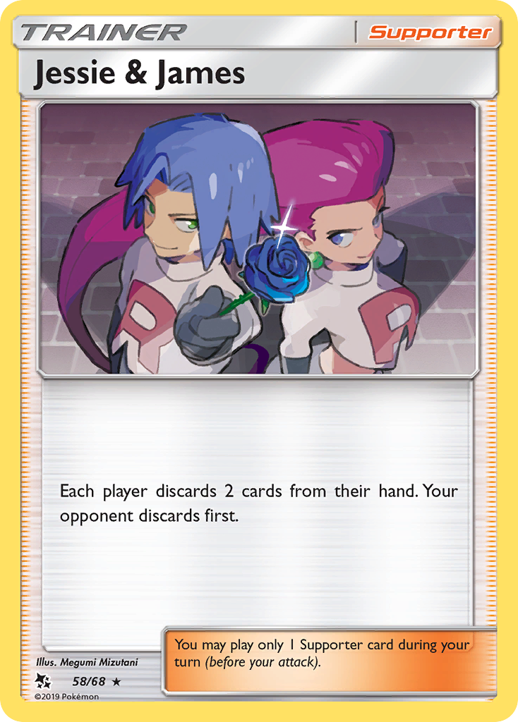Jessie & James (58/68) [Sun & Moon: Hidden Fates] | Infinity Cards & Collectibles