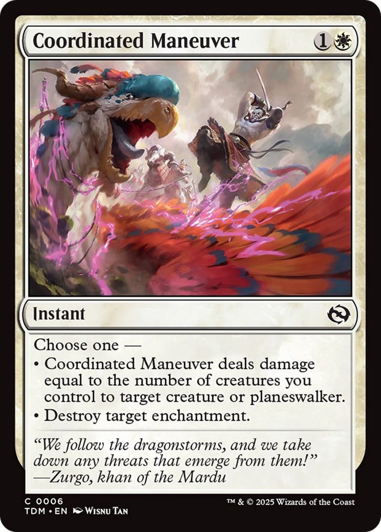Coordinated Maneuver [Tarkir: Dragonstorm] | Infinity Cards & Collectibles