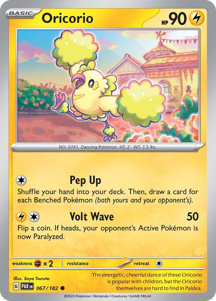 Oricorio (067/182) [Scarlet & Violet: Paradox Rift] | Infinity Cards & Collectibles