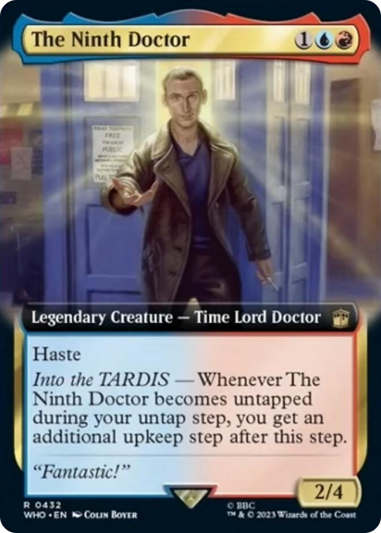 The Ninth Doctor (Extended Art) [Doctor Who] | Infinity Cards & Collectibles