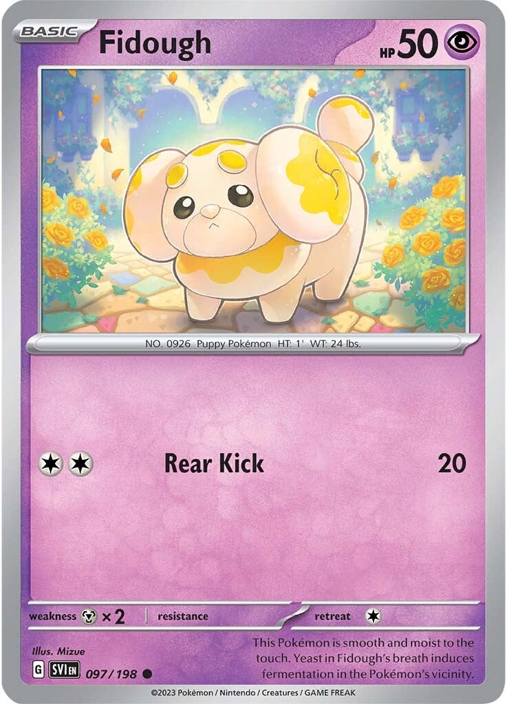 Fidough (097/198) [Scarlet & Violet: Base Set] | Infinity Cards & Collectibles