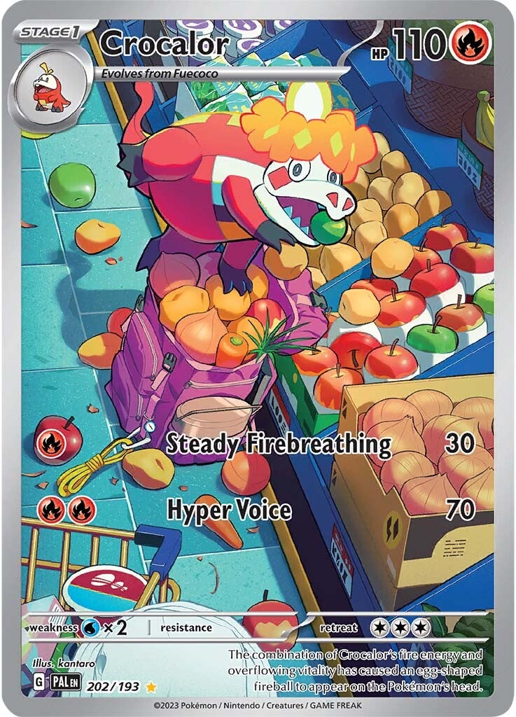 Crocalor (202/193) [Scarlet & Violet: Paldea Evolved] | Infinity Cards & Collectibles