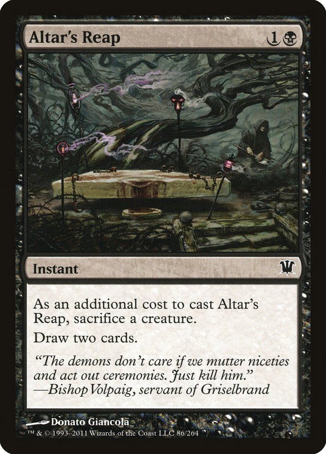 Altar's Reap [Innistrad] | Infinity Cards & Collectibles