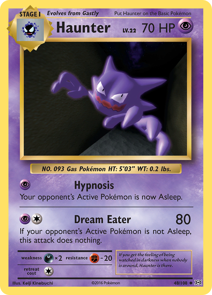Haunter (48/108) [XY: Evolutions] | Infinity Cards & Collectibles