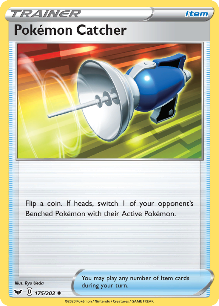 Pokemon Catcher (175/202) [Sword & Shield: Base Set] | Infinity Cards & Collectibles