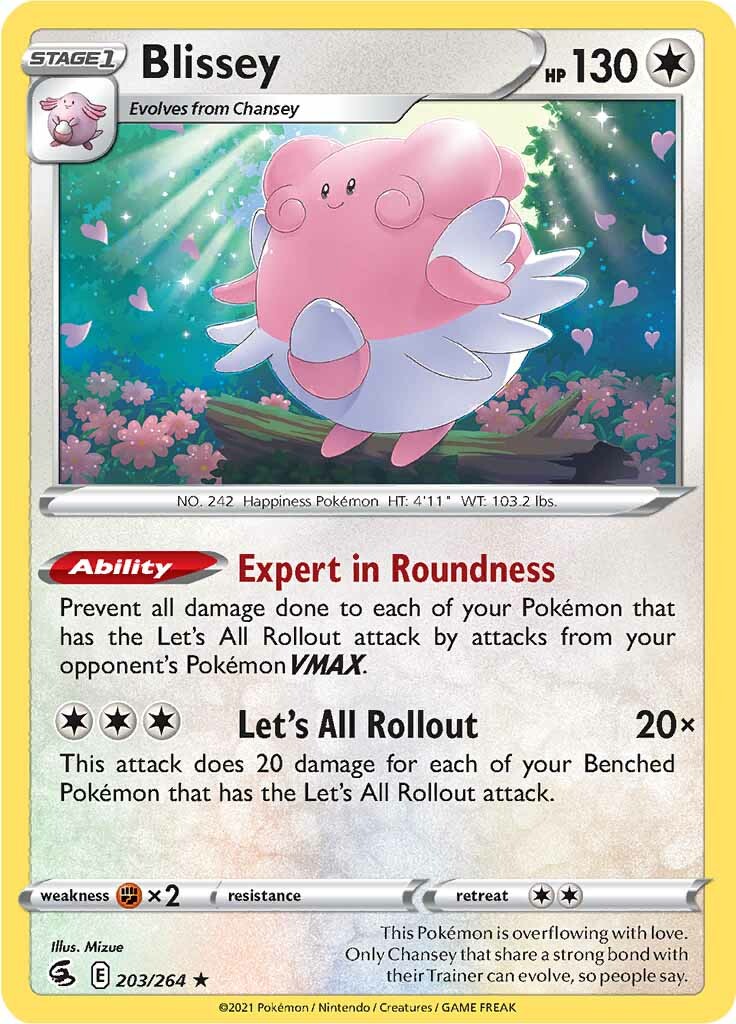 Blissey (203/264) [Sword & Shield: Fusion Strike] | Infinity Cards & Collectibles