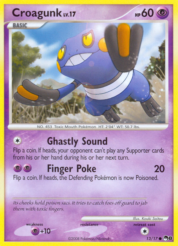 Croagunk (13/17) [POP Series 8] | Infinity Cards & Collectibles