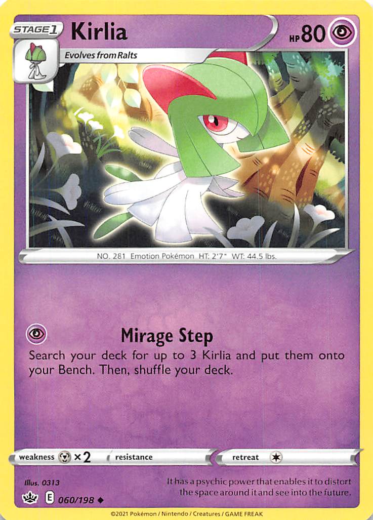Kirlia (060/198) [Sword & Shield: Chilling Reign] | Infinity Cards & Collectibles