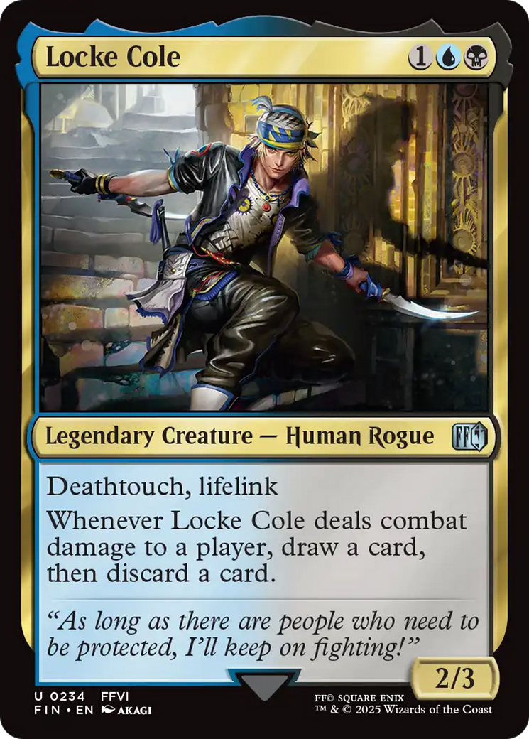 Locke Cole [FINAL FANTASY] | Infinity Cards & Collectibles