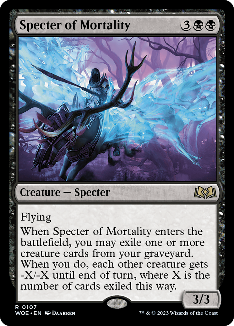 Specter of Mortality [Wilds of Eldraine] | Infinity Cards & Collectibles
