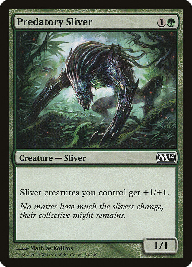 Predatory Sliver [Magic 2014] | Infinity Cards & Collectibles