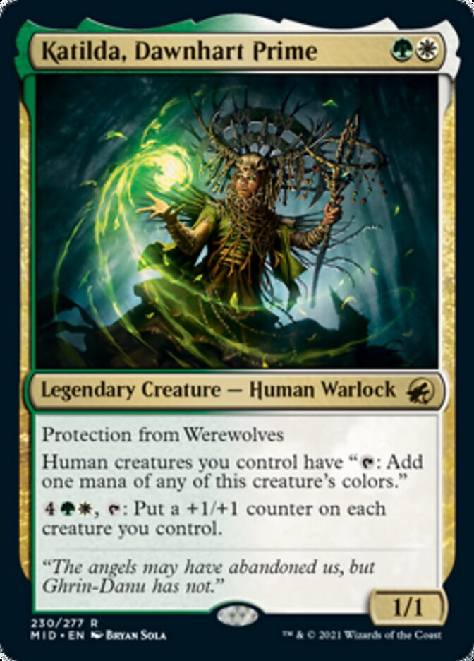 Katilda, Dawnhart Prime [Innistrad: Midnight Hunt] | Infinity Cards & Collectibles