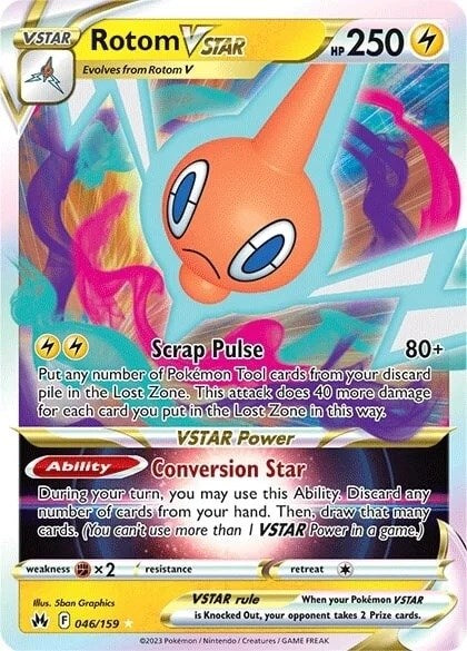 Rotom VSTAR (046/159) [Sword & Shield: Crown Zenith] | Infinity Cards & Collectibles