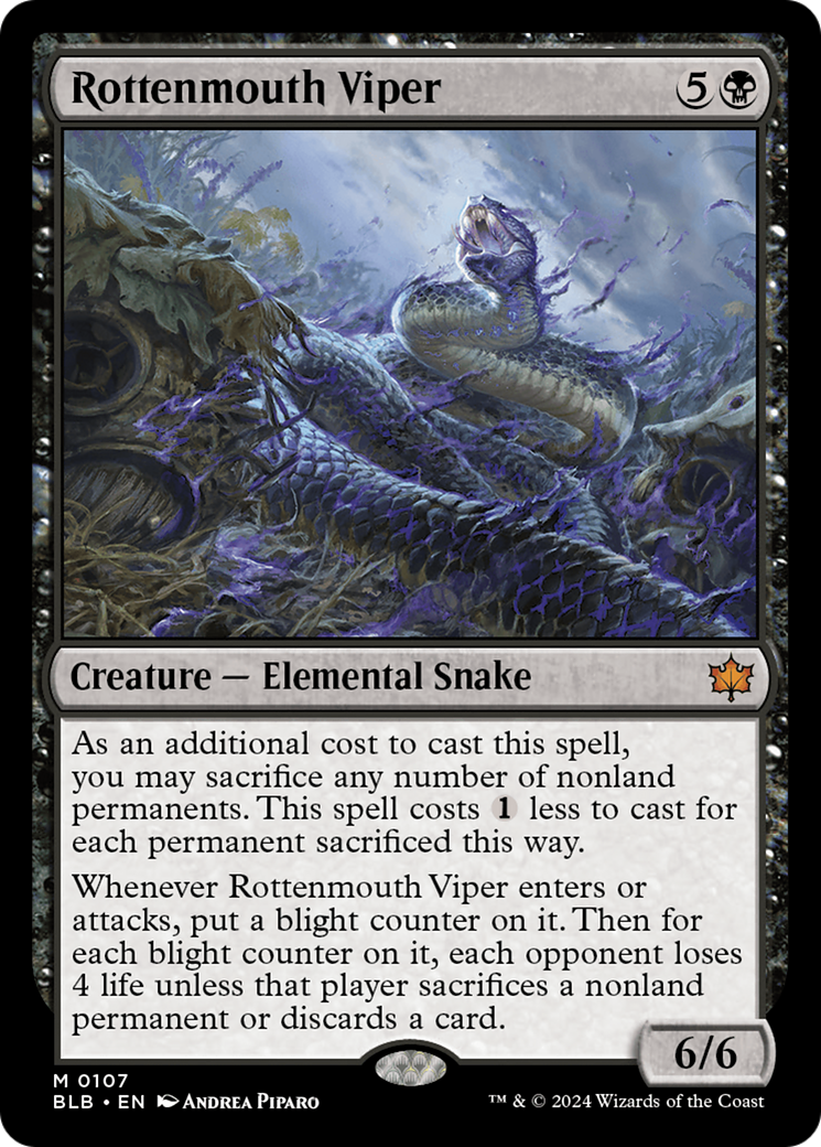 Rottenmouth Viper [Bloomburrow] | Infinity Cards & Collectibles