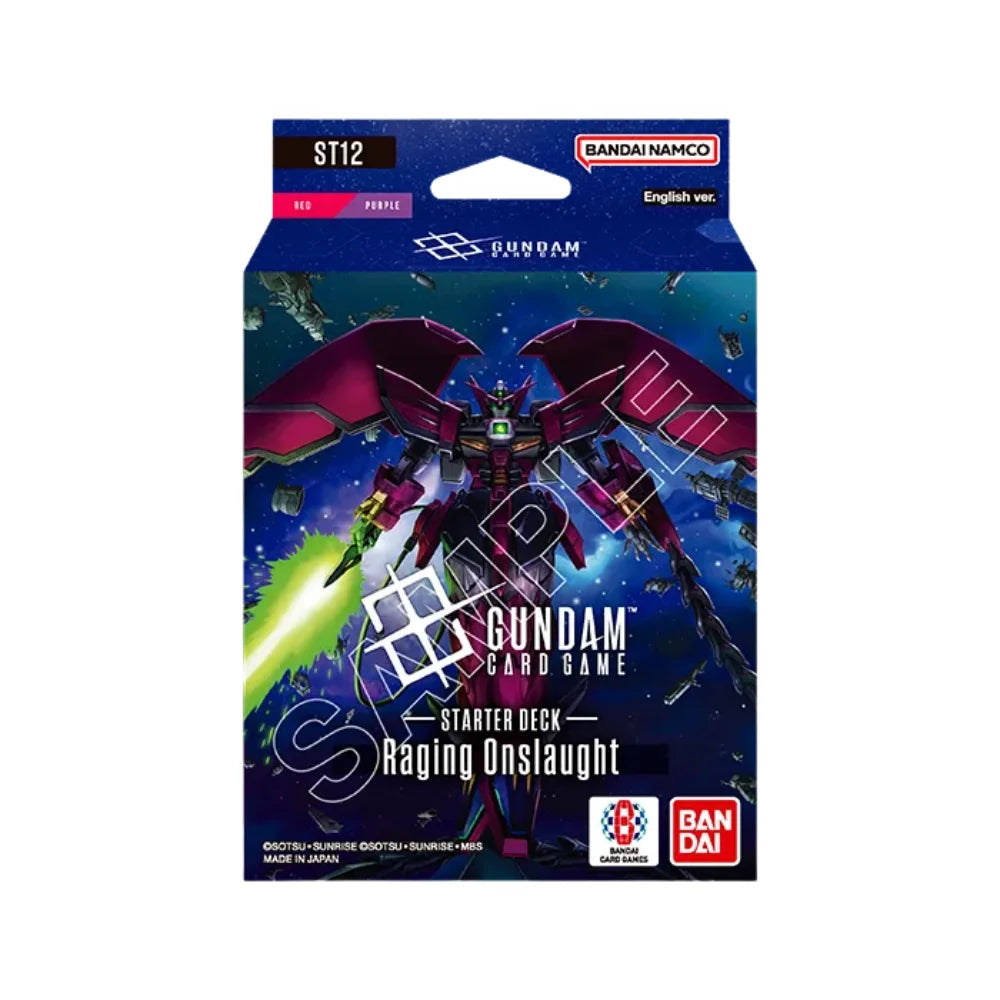 Gundam Card Game - Starter Deck - ST-12 Starter Deck - Raging Onslaught