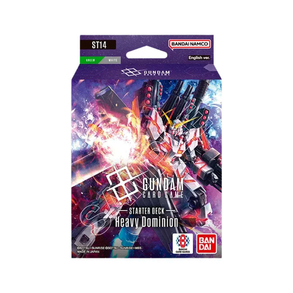 Gundam Card Game - Starter Deck - ST-14 Starter Deck - Heavy Dominion