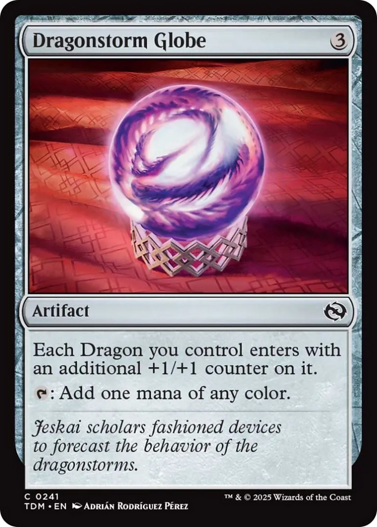 Dragonstorm Globe [Tarkir: Dragonstorm] | Infinity Cards & Collectibles