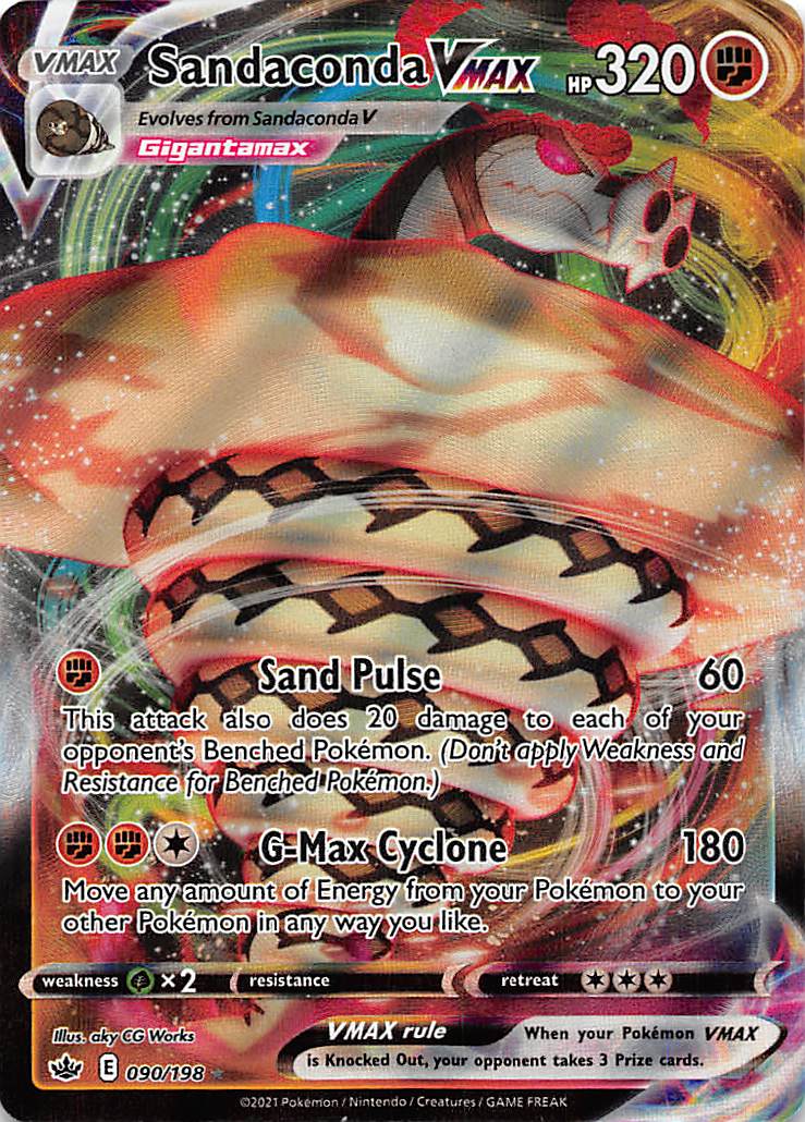 Sandaconda VMAX (090/198) [Sword & Shield: Chilling Reign] | Infinity Cards & Collectibles