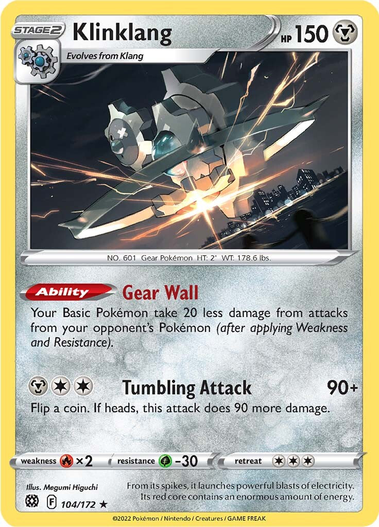 Klinklang (104/172) [Sword & Shield: Brilliant Stars] | Infinity Cards & Collectibles
