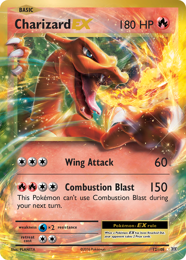 Charizard EX (12/108) [XY: Evolutions] | Infinity Cards & Collectibles