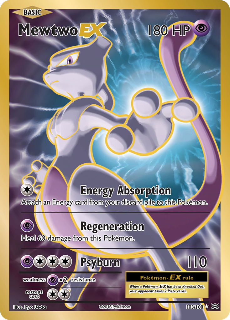 Mewtwo EX (103/108) [XY: Evolutions] | Infinity Cards & Collectibles
