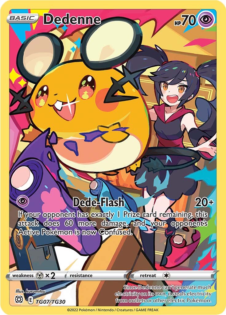 Dedenne (TG07/TG30) [Sword & Shield: Brilliant Stars] | Infinity Cards & Collectibles