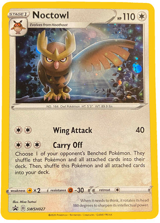 Noctowl (SWSH027) [Sword & Shield: Black Star Promos] | Infinity Cards & Collectibles