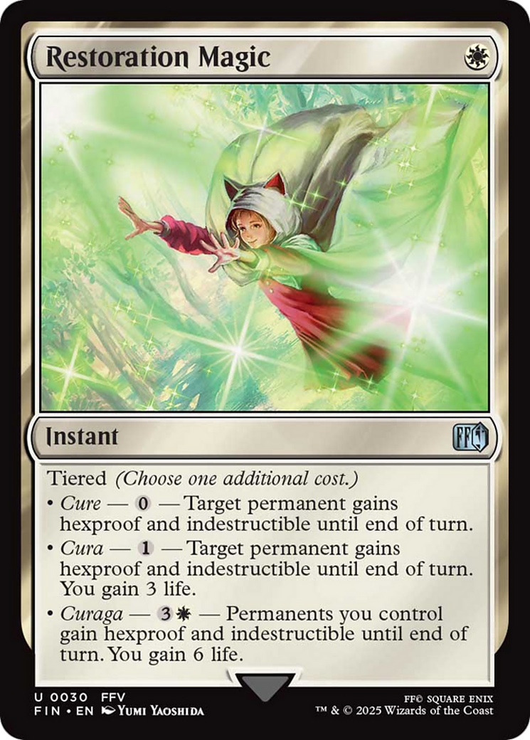 Restoration Magic [FINAL FANTASY] | Infinity Cards & Collectibles