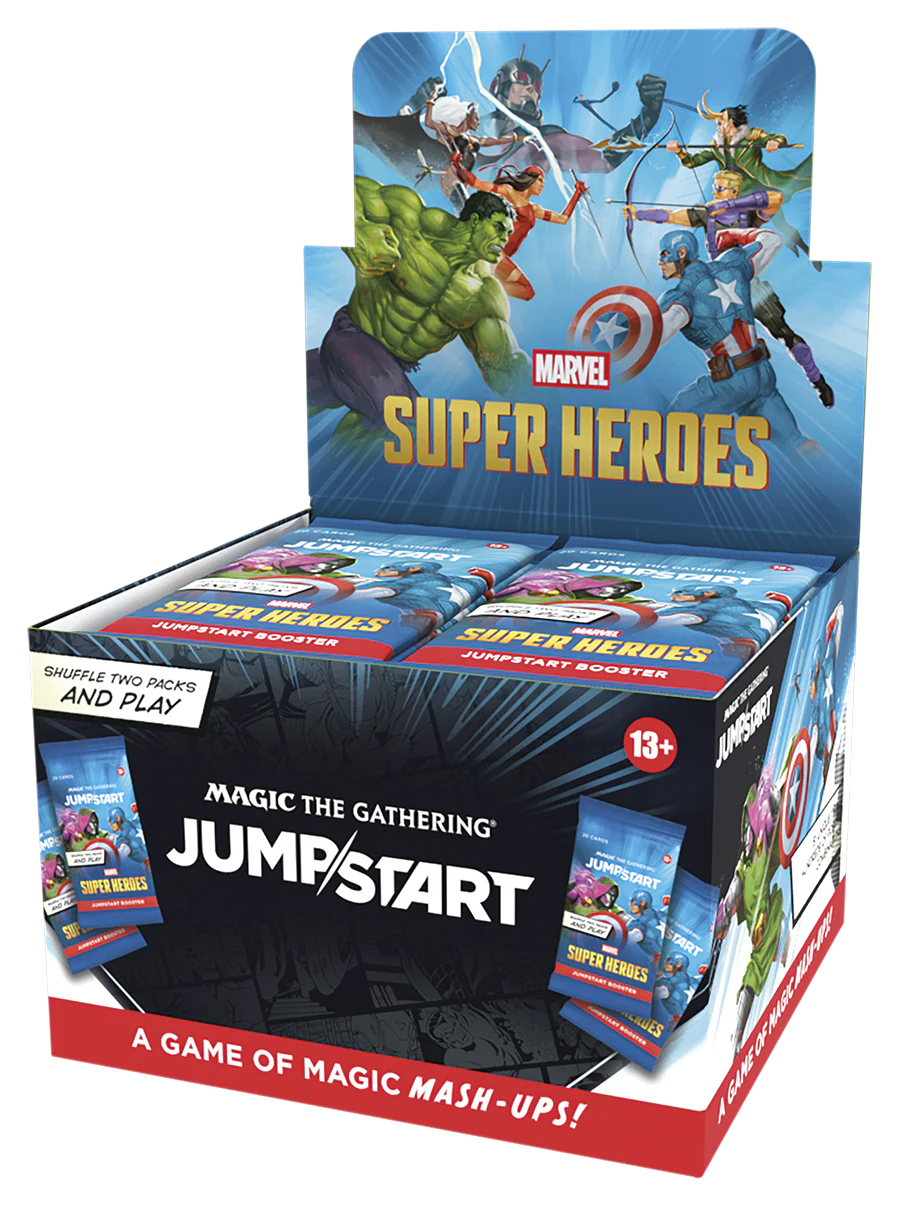MTG - Marvel Super Heroes - JUMPSTART Booster Box (Pre-Order)