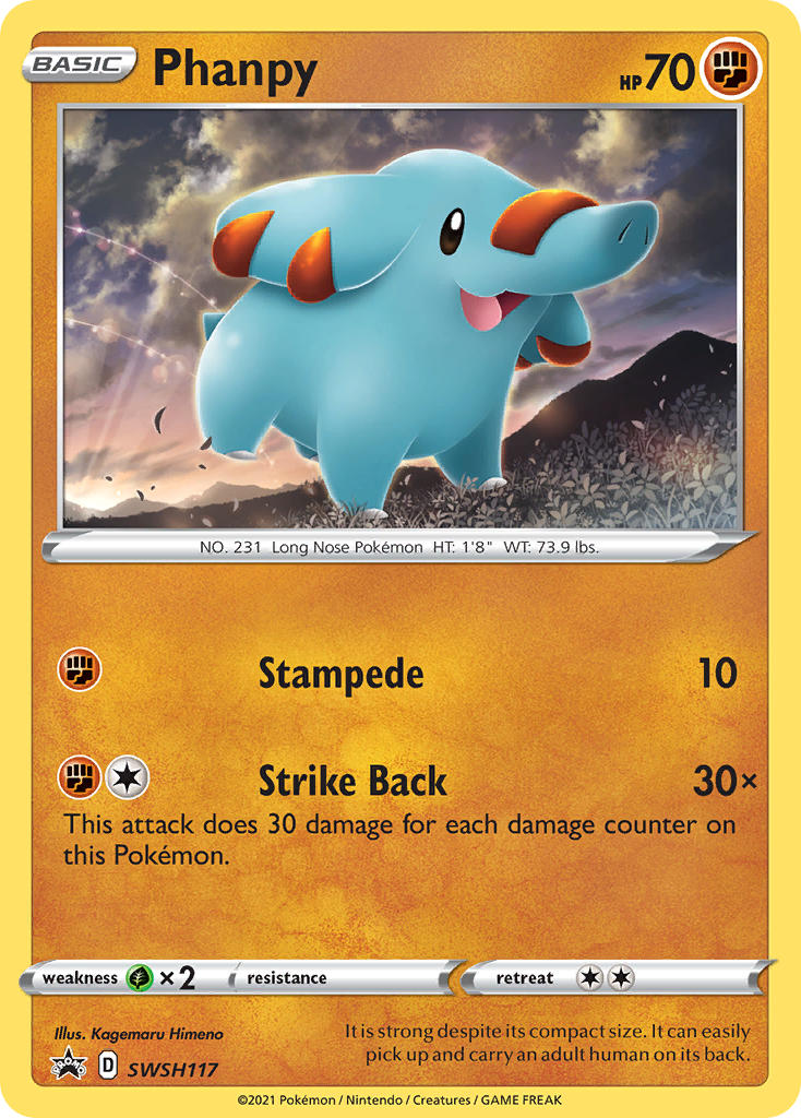 Phanpy (SWSH117) [Sword & Shield: Black Star Promos] | Infinity Cards & Collectibles
