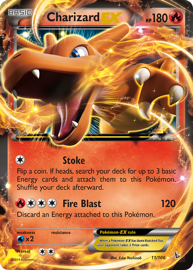 Charizard EX (11/106) [XY: Flashfire] | Infinity Cards & Collectibles
