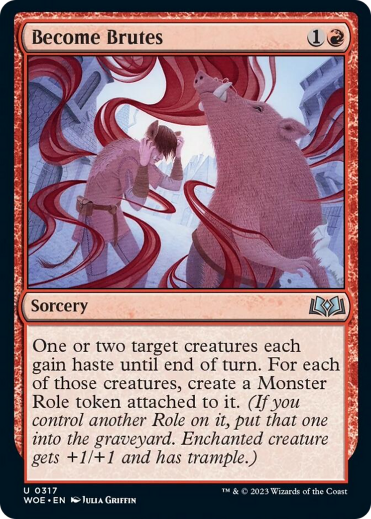 Become Brutes [Wilds of Eldraine] | Infinity Cards & Collectibles