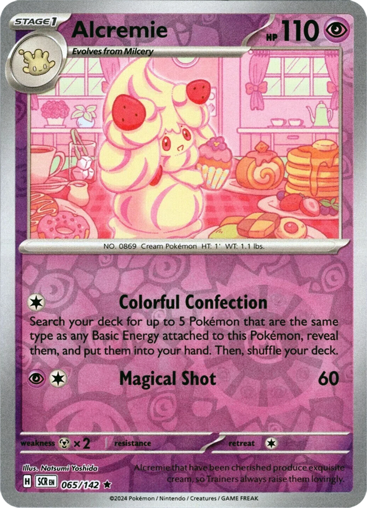 Alcremie (065/142) [Scarlet & Violet: Stellar Crown] | Infinity Cards & Collectibles