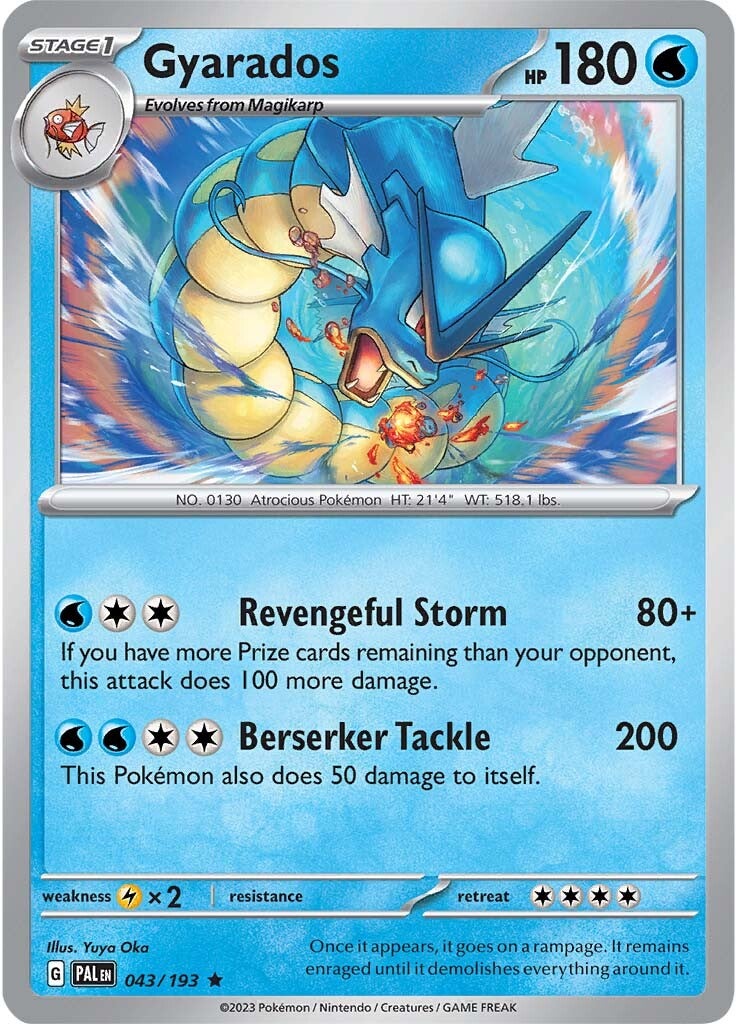 Gyarados (043/193) [Scarlet & Violet: Paldea Evolved] | Infinity Cards & Collectibles