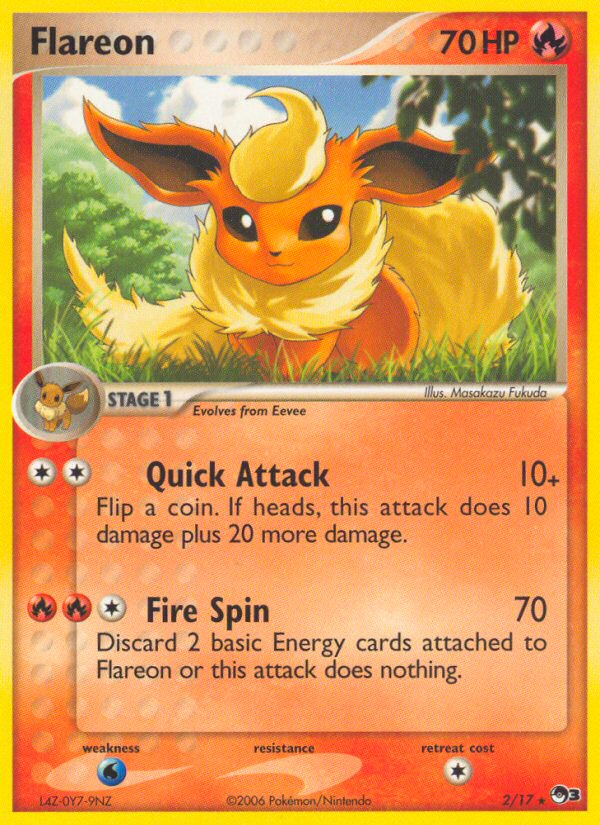 Flareon (2/17) [POP Series 3] | Infinity Cards & Collectibles