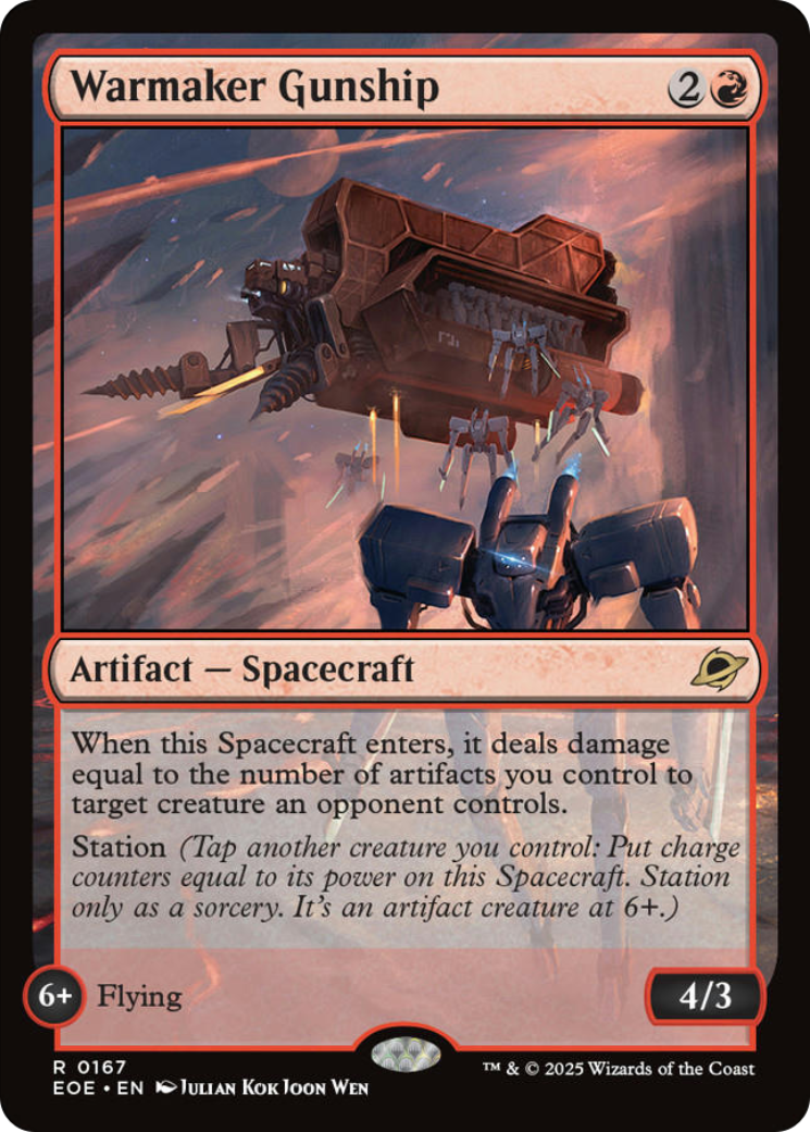 Warmaker Gunship [Edge of Eternities] | Infinity Cards & Collectibles