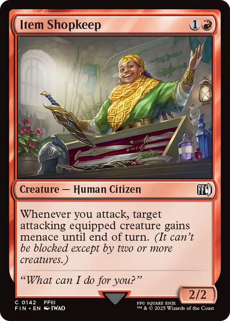 Item Shopkeep [FINAL FANTASY] | Infinity Cards & Collectibles