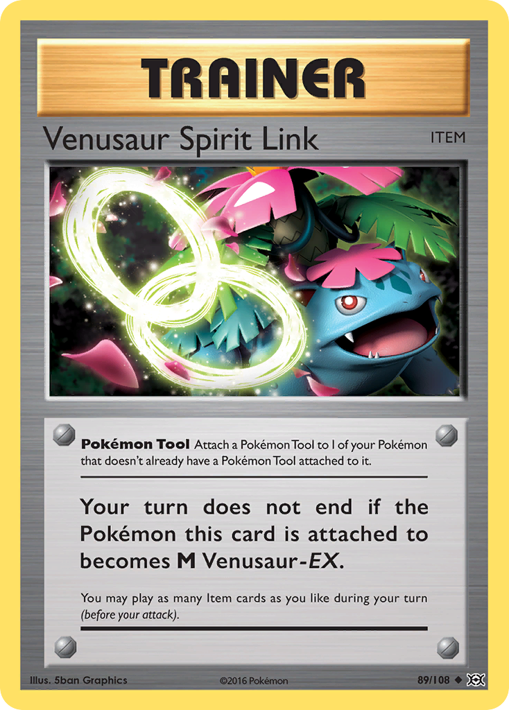 Venusaur Spirit Link (89/108) [XY: Evolutions] | Infinity Cards & Collectibles